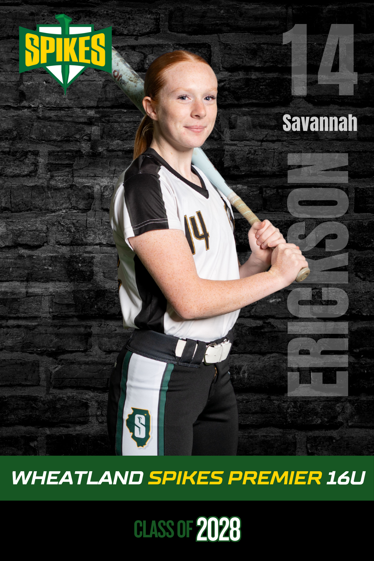 11_16U Spikes Headshot_Erickson