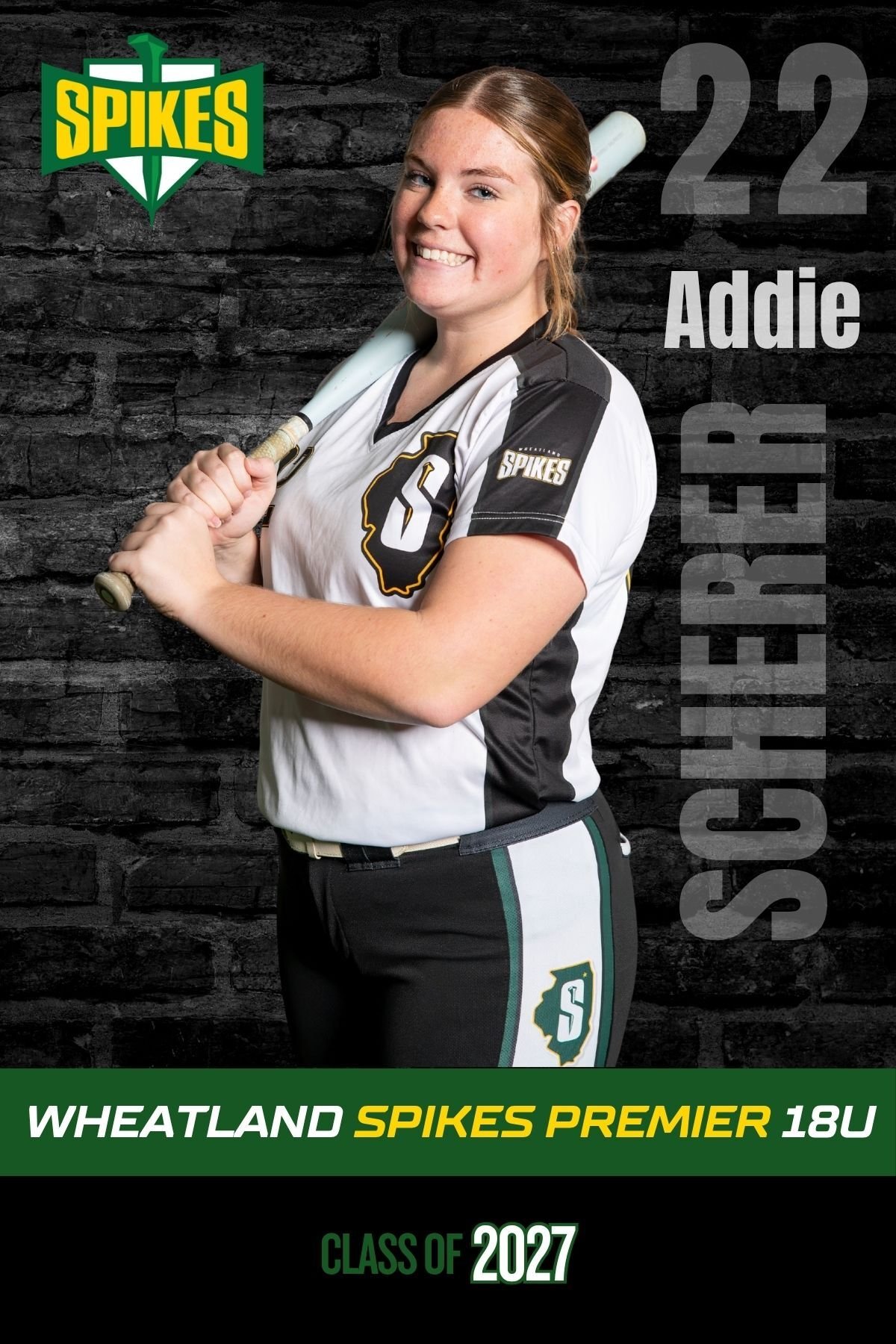 18U Spikes Headshot_Addie