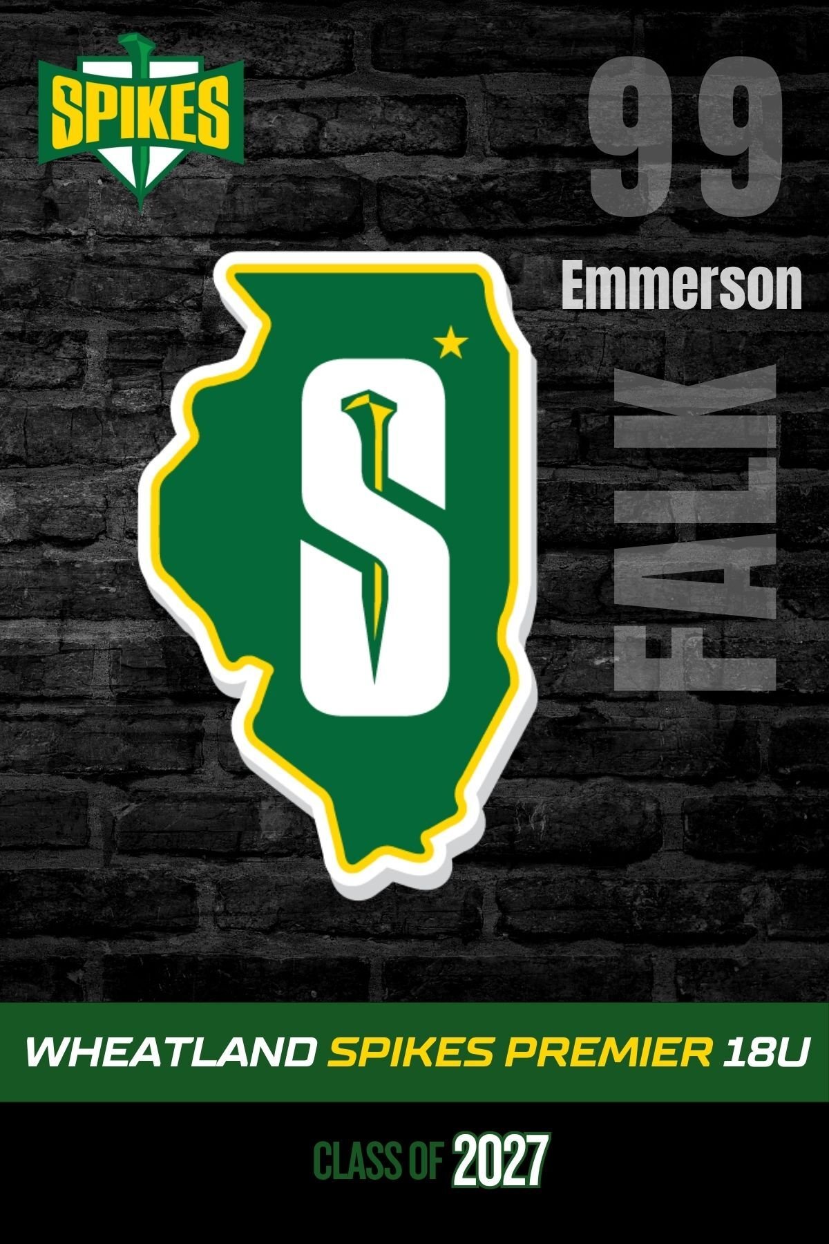 18U Spikes Headshot_Emmerson